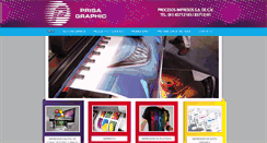 Desktop Screenshot of prisagraphic.com